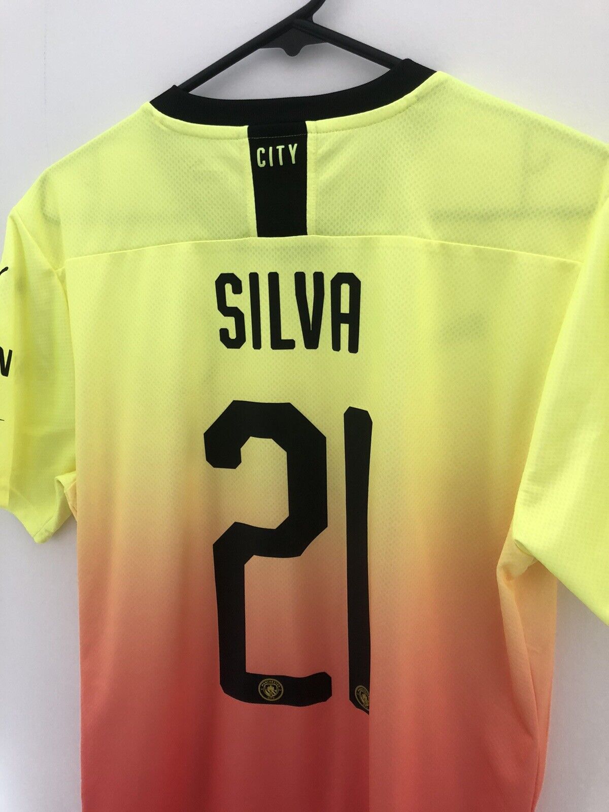 Silva 21 Manchester City 2019 20 Medium 3rd Excellent Condition 755594 03