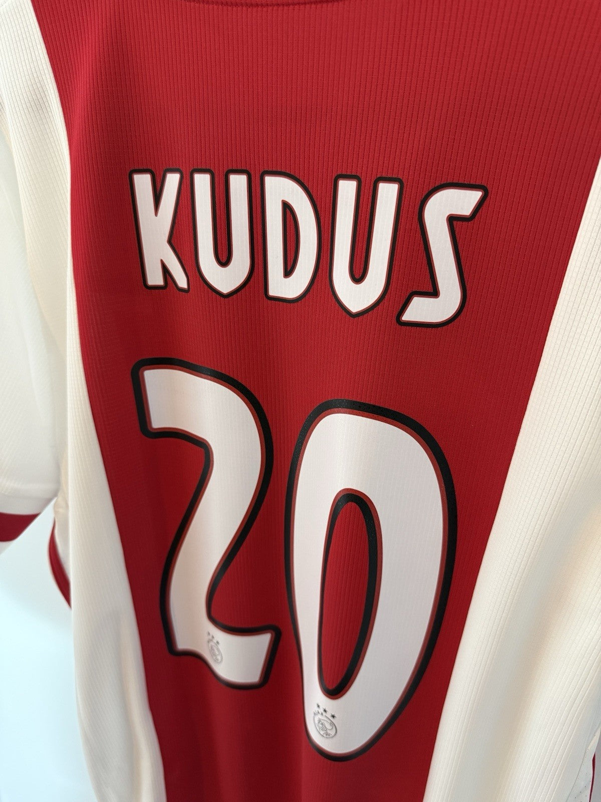 Ajax Amsterdam Kudus #20 2020/21 Large Home Shirt BNWT F14798