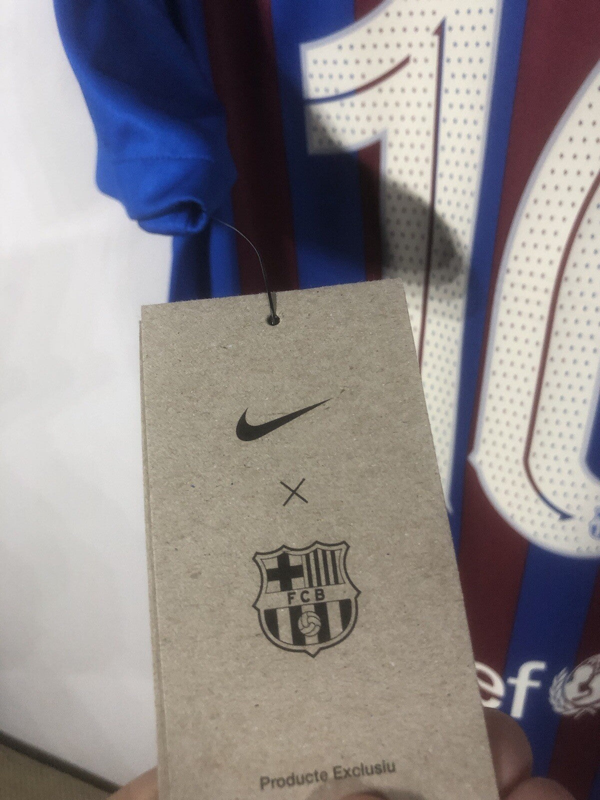 Barcelona Pedri #16 2021/22 Medium Europa League Home Shirt BNWT CV7891-428